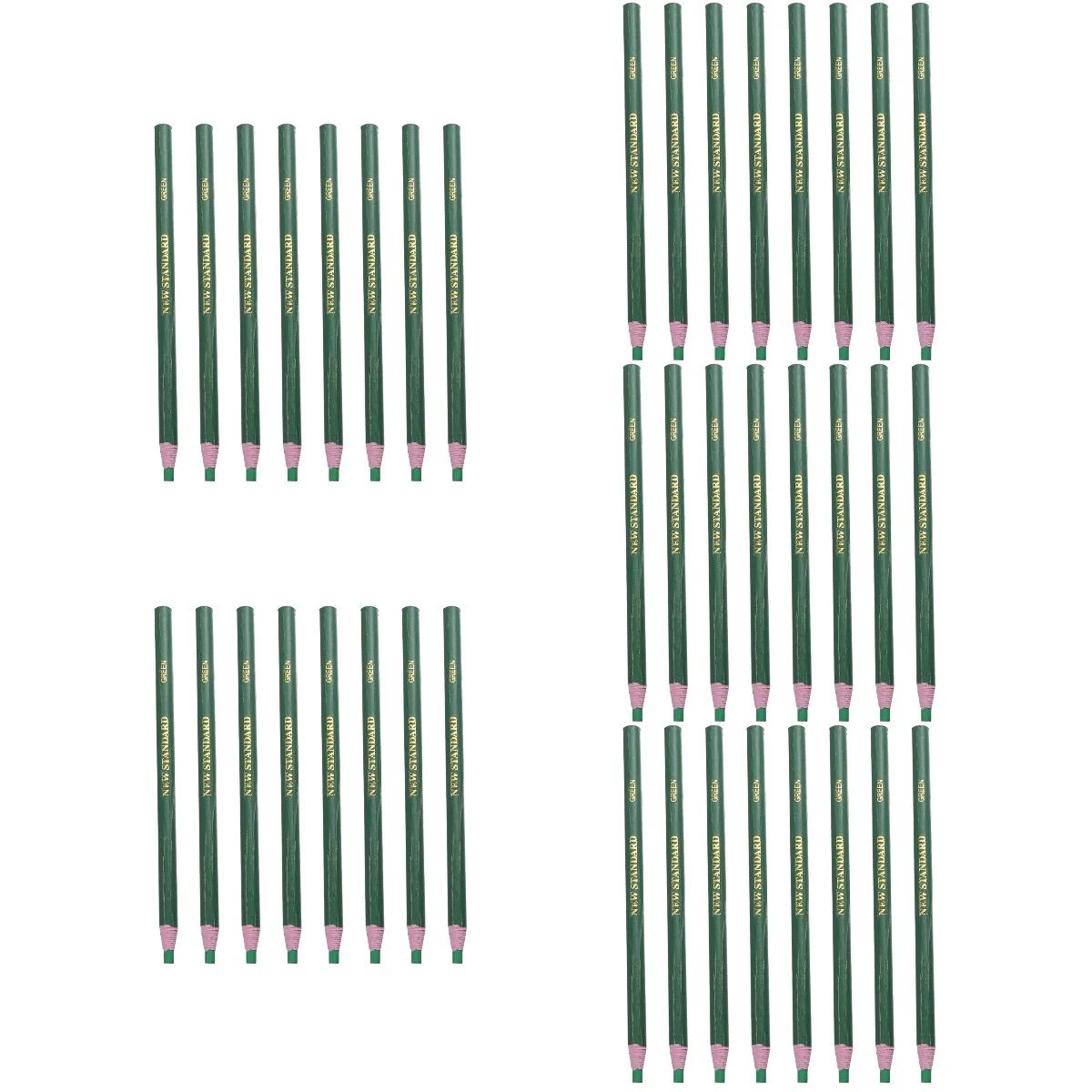 떼기 쉬운 왁스 펜, 세라믹 유리 천, 금속 목재 (녹색) 마커, 60 개